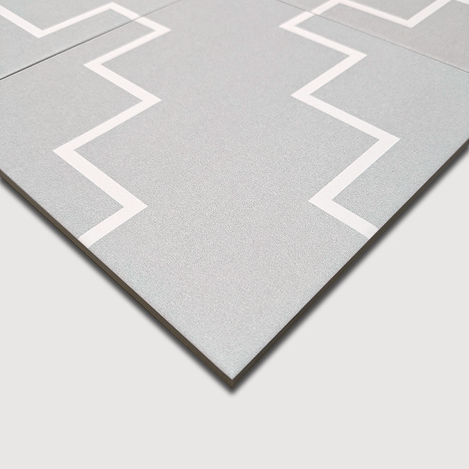 Stonehouse Studio Lima Cool Grey Wall & Floor Tiles - 225 x 225mm