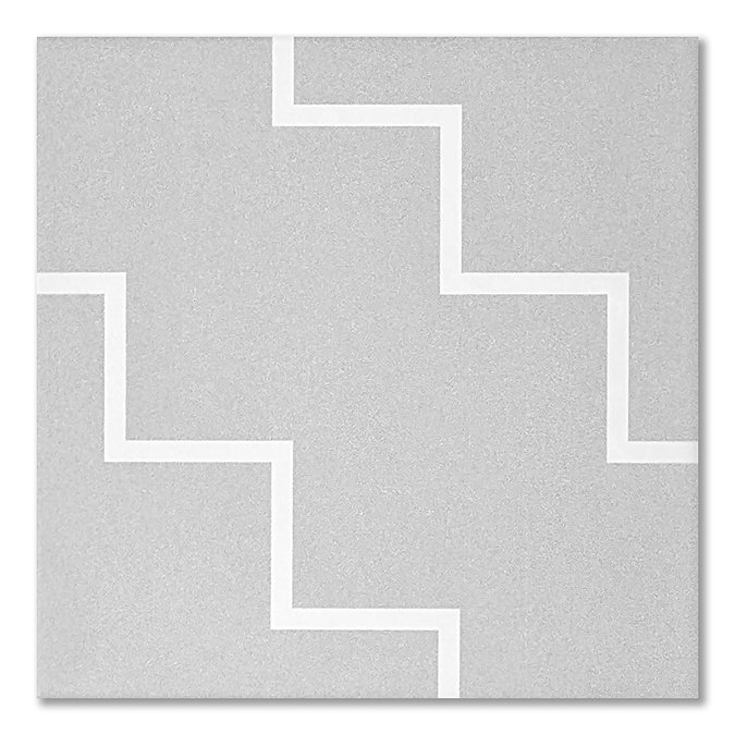 Stonehouse Studio Lima Cool Grey Wall & Floor Tiles - 225 x 225mm