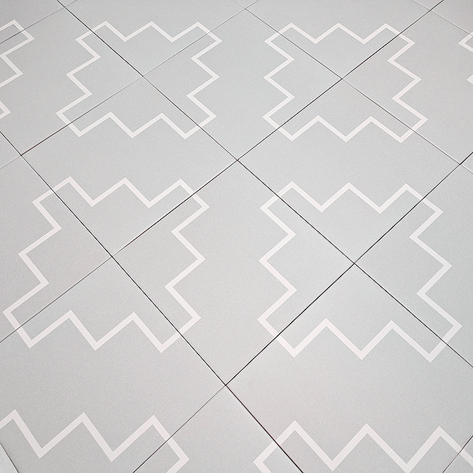 Stonehouse Studio Lima Cool Grey Wall & Floor Tiles - 225 x 225mm