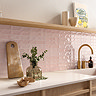 Stonehouse Studio Lowton Gloss Pink Wall Tiles - 50 x 250mm
