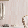 Stonehouse Studio Lowton Matt Pink Wall Tiles - 50 x 250mm