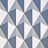 Stonehouse Studio Madison Indigo Art Deco Hexagon Wall & Floor Tiles - 225 x 259mm