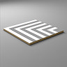 Stonehouse Studio Manhattan Smoke Geometric Patterned Wall and Floor Tiles - 225 x 225mm