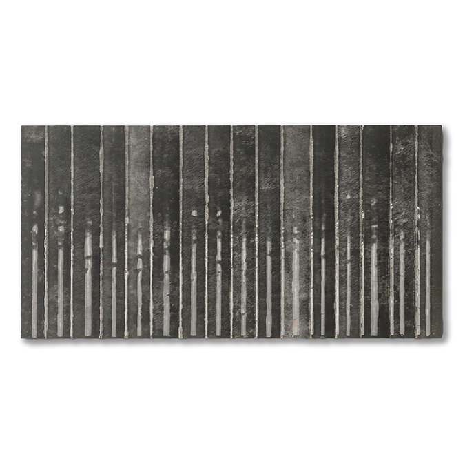 Stonehouse Studio Matteo Fluted Black Wall Tiles - 150 x 300mm