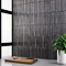 Stonehouse Studio Matteo Fluted Black Wall Tiles - 150 x 300mm