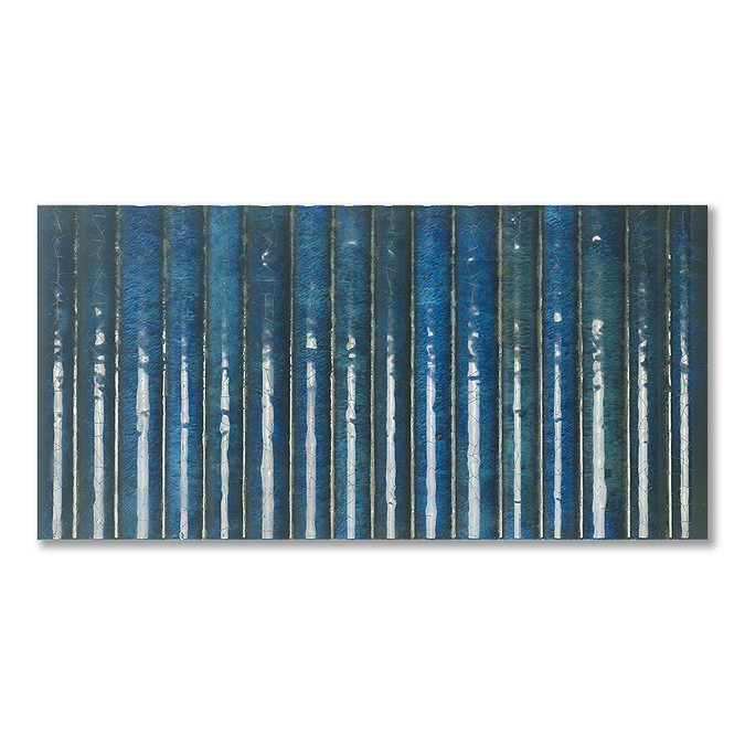 Stonehouse Studio Matteo Fluted Blue Wall Tiles - 150 x 300mm