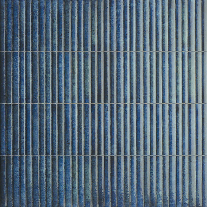 Stonehouse Studio Matteo Fluted Blue Wall Tiles - 150 x 300mm