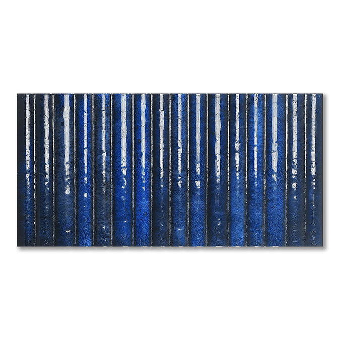 Stonehouse Studio Matteo Fluted Blue Wall Tiles - 150 x 300mm
