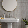Stonehouse Studio Matteo Fluted Grey Wall Tiles - 150 x 300mm