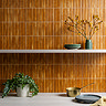 Stonehouse Studio Matteo Fluted Yellow Wall Tiles - 150 x 300mm