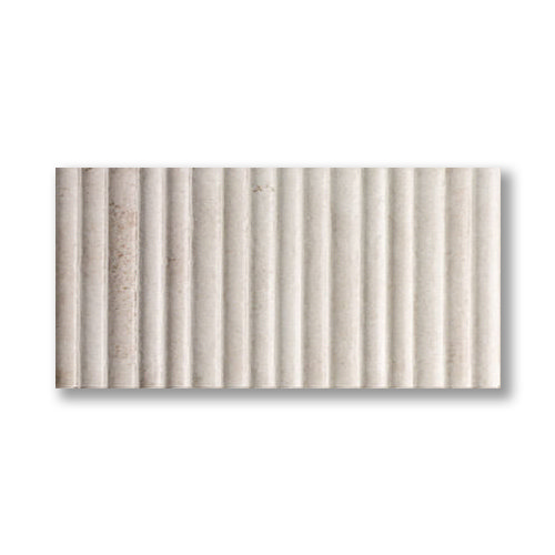 Stonehouse Studio Matteo Fluted White Wall Tiles - 150 x 300mm