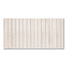 Stonehouse Studio Matteo Fluted White Wall Tiles - 150 x 300mm