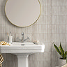 Stonehouse Studio Matteo Fluted White Wall Tiles - 150 x 300mm