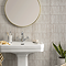 Stonehouse Studio Matteo Fluted White Wall Tiles - 150 x 300mm