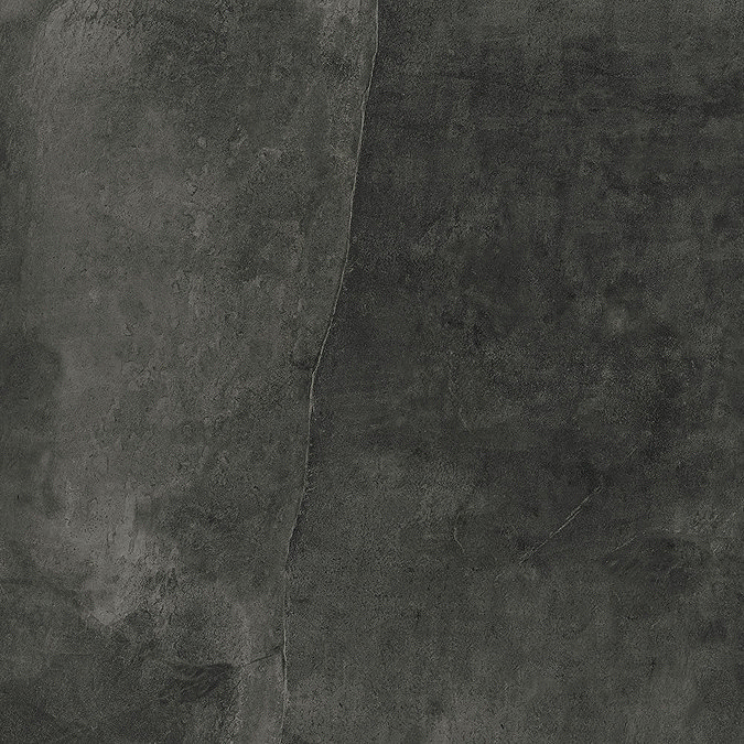 Meloso Anthracite Stone Effect Wall & Floor Tiles - 600 x 600mm Profile Large Image