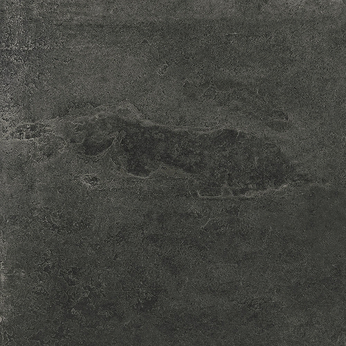 Meloso Anthracite Stone Effect Wall & Floor Tiles - 600 x 600mm Standard Large Image