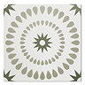 Stonehouse Studio Merida Clover Patterned Wall and Floor Tiles - 225 x 225mm