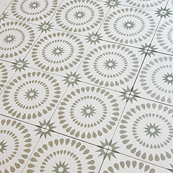 Stonehouse Studio Merida Clover Patterned Wall and Floor Tiles - 225 x 225mm