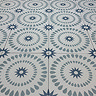 Stonehouse Studio Merida Teal Patterned Wall and Floor Tiles - 225 x 225mm