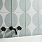 Stonehouse Studio Mylo Aqua Patterned Wall and Floor Tiles - 225 x 225mm