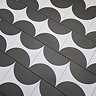 Stonehouse Studio Mylo Black Patterned Wall and Floor Tiles - 225 x 225mm