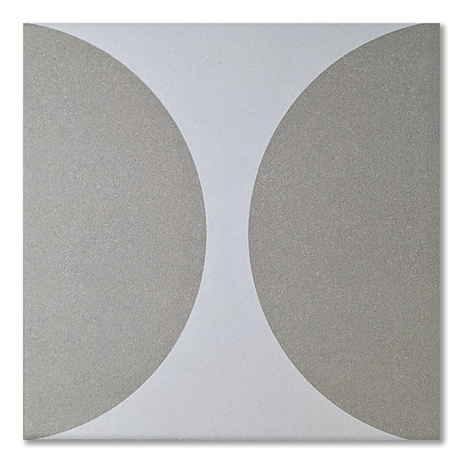 Stonehouse Studio Mylo Putty Patterned Wall and Floor Tiles - 225 x 225mm