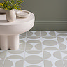 Stonehouse Studio Mylo Putty Patterned Wall and Floor Tiles - 225 x 225mm