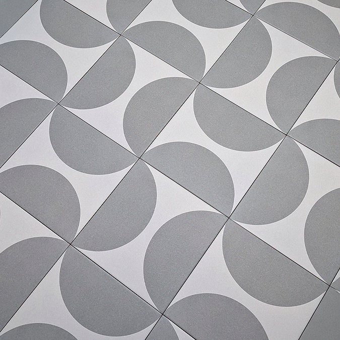 Stonehouse Studio Mylo Smokey Patterned Wall and Floor Tiles - 225 x 225mm