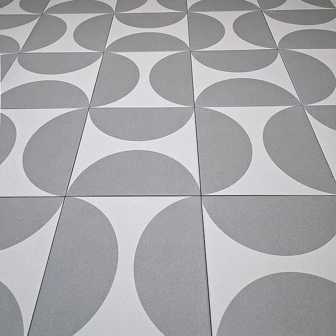 Stonehouse Studio Mylo Smokey Patterned Wall and Floor Tiles - 225 x 225mm