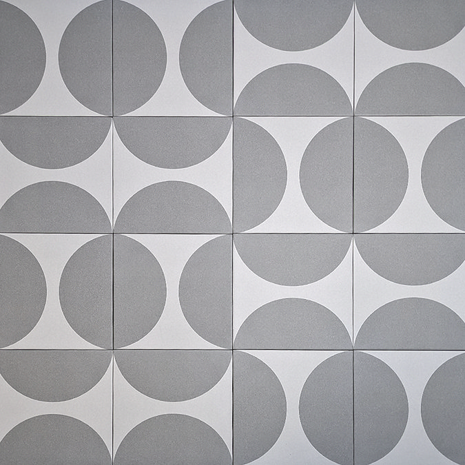 Stonehouse Studio Mylo Smokey Patterned Wall and Floor Tiles - 225 x 225mm