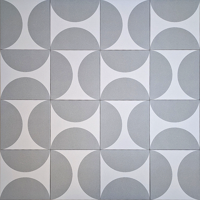 Stonehouse Studio Mylo Smokey Patterned Wall and Floor Tiles - 225 x 225mm