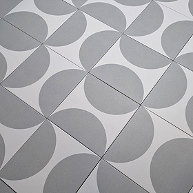 Stonehouse Studio Mylo Smokey Patterned Wall and Floor Tiles - 225 x 225mm