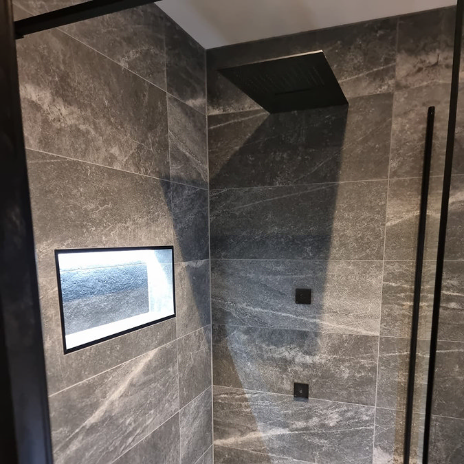 Stonehouse Studio Novus Grey Stone Effect Wall Tiles - 300 x 900mm