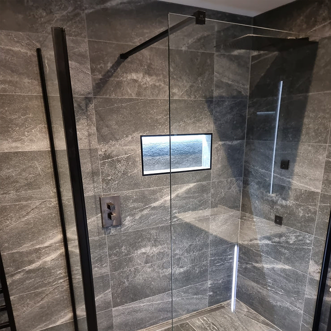 Stonehouse Studio Novus Grey Stone Effect Wall Tiles - 300 x 900mm