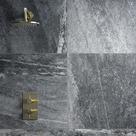 Stonehouse Studio Novus Grey Stone Effect Wall and Floor Tiles - 600 x 600mm