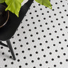 Stonehouse Studio Otsu Hexagon Mosaic Tile Sheet Black & White - 300 x 260mm