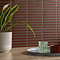 Stonehouse Studio Otsu Concave Kit-Kat Mosaic Tile Sheet Gloss Barn Red - 295 x 295mm