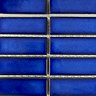 Stonehouse Studio Otsu Kit-Kat Mosaic Tile Sheet Gloss Blue - 295 x 295mm