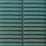 Stonehouse Studio Otsu Kit-Kat Mosaic Tile Sheet Gloss Turquoise - 295 x 295mm