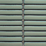 Otsu Mini Kit-Kat Mosaic Tile Sheet Gloss Fjord Green - 290 x 280mm