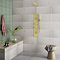 Stonehouse Studio Otsu Mini Kit-Kat Mosaic Tile Sheet Gloss Fjord Green - 290 x 280mm