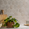 Stonehouse Studio Otsu Stone Effect Hexagon Mosaic Tile Sheet - 256 x 295mm