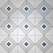 Stonehouse Studio Oxford Indigo Patterned Wall and Floor Tiles - 225 x 225mm