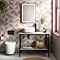 Stonehouse Studio Pinnacle Blush Patterned Tiles - 225 x 225mm Large Image