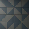 Stonehouse Studio Pinnacle Ink & Charcoal Geometric Patterned Tiles