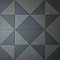 Stonehouse Studio Pinnacle Ink & Charcoal Geometric Patterned Tiles