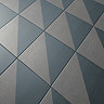 Stonehouse Studio Pinnacle Ink & Charcoal Geometric Patterned Tiles