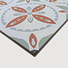 Stonehouse Studio Porto Terracotta Encaustic Effect Tiles - 225 x 225mm