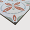 Stonehouse Studio Porto Terracotta Encaustic Effect Tiles - 225 x 225mm