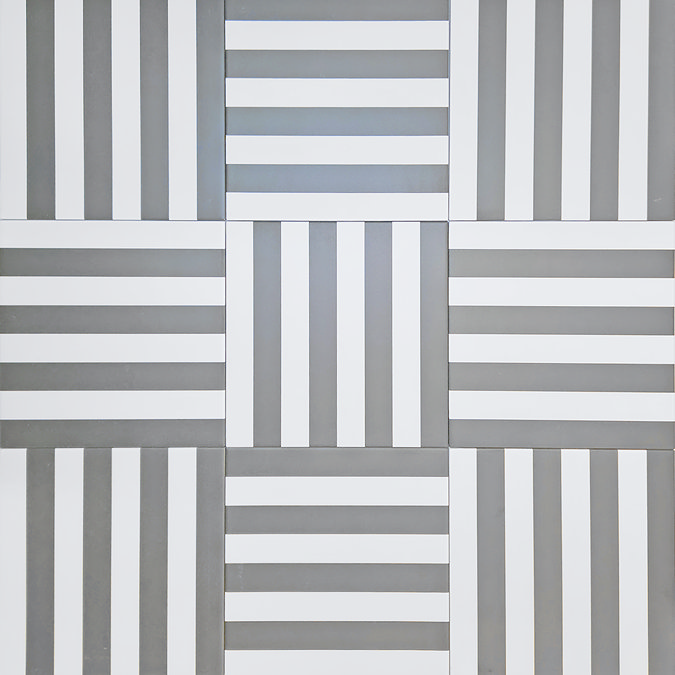 Stonehouse Studio Positano Deck Chair Dove Grey Wall and Floor Tiles - 225 x 225mm
